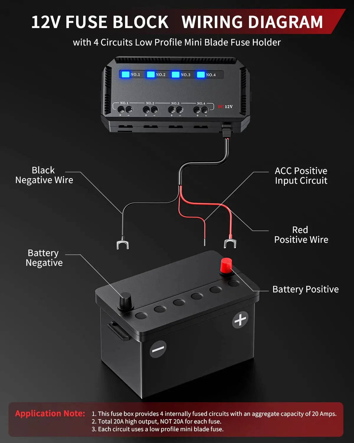 Smart FuseBox Power Module - No Battery Drain!